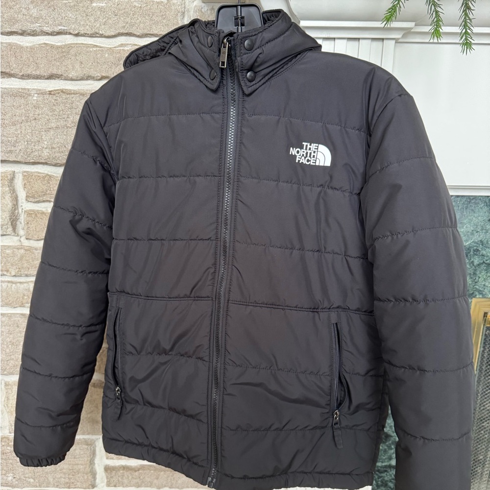 The North Face Boys XL 14-16 Sherpa Reversible Puffer Coat